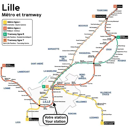 Near Metro With Parking & Balconies